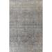 Clearance Silver Gray Tabriz Persian Area Rug Hand-knotted Wool Carpet - 8'0" x 11'0"