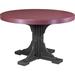 Poly Lumber Round Dining Table Set with Regular Chairs