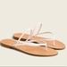 J. Crew Shoes | J. Crew. Capri Braided-Strap Flip Flops | Color: Pink | Size: 11
