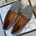 Urban Outfitters Shoes | Houndstooth Print Loafers By Urban Outfitters | Color: Black/White | Size: 8