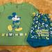 Disney Shorts | Disney X-Small Mickey Mouse Short Set (Top In A Green And Shorts In Blue) | Color: Blue/Green | Size: Xs