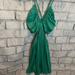Free People Dresses | Free People Beach Green Off The Shoulder Mini Dress. Nwot | Color: Green | Size: M