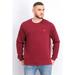 Levi's Shirts | Levi's Men's Bailey Logo Crew-Neck Sweatshirt Dark Red Size Small | Color: Red | Size: Small