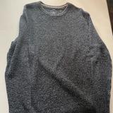 American Eagle Outfitters Sweaters | American Eagle Outfitters 100% Cotton Sweater Prep Fit Size L | Color: Gray | Size: L