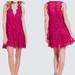 Free People Dresses | Free People "Heart In Two" Pink Lace Mini Dress | Color: Pink | Size: S