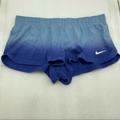 Nike Shorts | L Nike Dipped Dye Summer Shorts Blue Women's Large | Color: Blue | Size: L