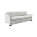 Red Barrel Studio® Sofa Deep Plush 95" Grey Wood/Revolution Performance Fabrics®/Manufactured Wood/Other Performance Fabrics in White | Wayfair