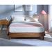 MUSEHOMEINC 12 Inch Solid Pine Wood Platform Bed Frame w/ Wooden Slats, Queen Wood in Brown | 12 H x 59.4 W x 79.4 D in | Wayfair BA00481-5