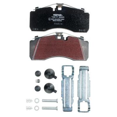 TEXTAR Bremsbelagsatz, Scheibenbremse Universal mit Zubehör für IVECO MERCEDES-BENZ MAN 2992336 81508206008 A0054202320 2932003 Image