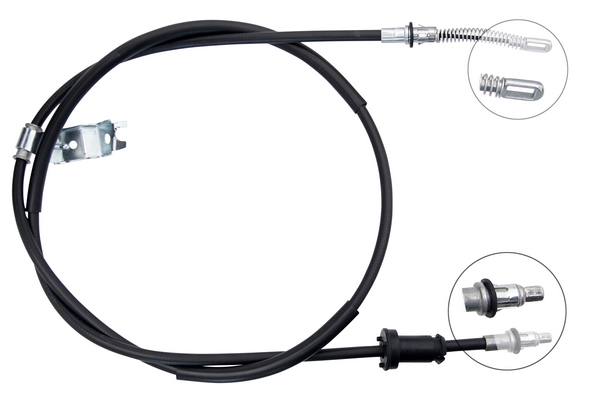A.B.S. Seilzug, Feststellbremse K12105 Scheibenbremse für JEEP FIAT / LANCIA K52128510AC 52128510AG 52128510AI Image