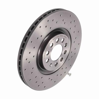 BREMBO Bremsscheibe XTRA LINE vorne rechts links Gelocht/innenbel. 312mm für SKODA VW SEAT AUDI JZW615301G 8L0615301 8N0