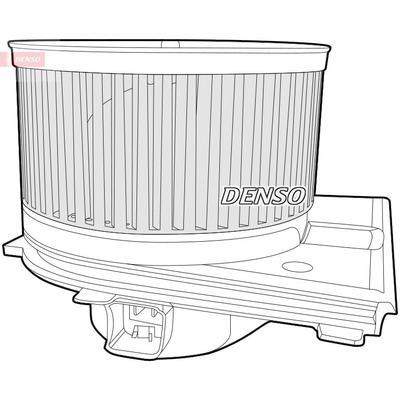 DENSO Innenraumgebläse 12V für VW AUDI 8D1819021B DEA02005