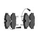f.becker_line Bremsbelagsatz, Scheibenbremse vorne rechts links für ALFA ROMEO FIAT ALFAROME/FIAT/LANCI LANCIA 9944329 9946227 71748391 10411151