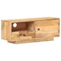 vidaXL TV Cabinet 90x30x35 cm Solid Mango Wood