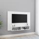 vidaXL Wall TV Cabinet White 120x23.5x90 cm Engineered Wood