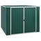 vidaXL Garden Shed Green 195x198x159 cm Galvanised Steel