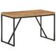 vidaXL Dining Table 120x60x76 cm Solid Acacia and Mango Wood