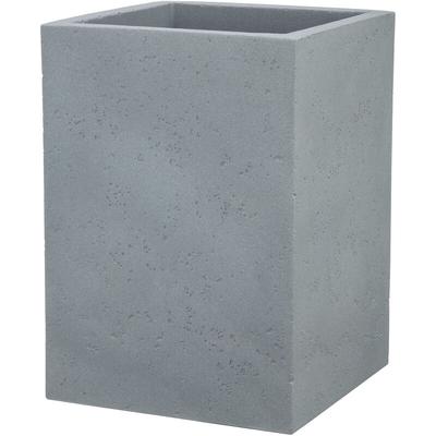 C-Cube High 54, Hochgefäß/Blumentopf/Pflanzkübel, quadratisch, Farbe: Stony Grey, hergestellt mit