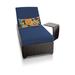 Belle Chaise Outdoor Wicker Patio Furniture With Side Table