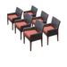 6 Barbados Dining Chairs With Arms