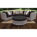 Florence 4 Piece Outdoor Wicker Patio Furniture Set 04a