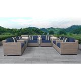 Florence 6 Piece Outdoor Wicker Patio Furniture Set 06q