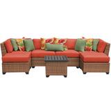 Laguna 7 Piece Outdoor Wicker Patio Furniture Set 07a