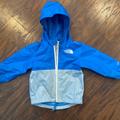 The North Face Jackets & Coats | 6-12 North Face Waterproof Windbreaker Full Zip | Color: Blue | Size: 12mb