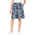 Plus Size Women's Split Skirt by Woman Within in Multi Blossom (Size 5X)