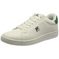 FILA Herren Crosscourt 2 F Low Sneaker, White-Verdant Green, 44 EU