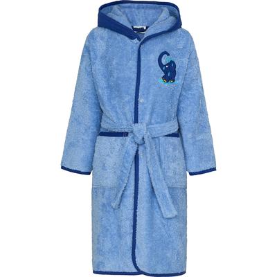 Smithy Kinderbademäntel Kinder Die Sendung mit dem blauen Elefanten blau 98/104 Image