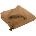 Dock Avenue - Edredon Gaze de Coton 150 x 150 cm gaia coloris Camel