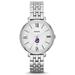 Women's Fossil Silver Evansville Purple Aces Jacqueline Stainless Steel Watch