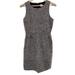 J. Crew Dresses | J.Crew Black And White Static Print Tank Top Fitted Dress - Size 4 | Color: Black/White | Size: 4