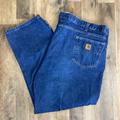 Carhartt Jeans | Carhartt Traditional Fit Dark Wash Jeans Mens Size 50 X 30 | Color: Blue | Size: 50