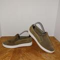Michael Kors Shoes | Michael Michael Kors Olive Green Slip On Size 7m. Gently Used In Good Condition | Color: Green | Size: 7