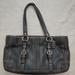 Coach Bags | Coach Pebbled Leather Black Bag Contrast Stitch | Color: Black | Size: Os