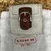 Coach Bags | Coach Small Wallet | Color: Brown/White | Size: 4” H X 4 1/2” Wide