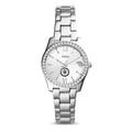 Women's Fossil Silver Robert Morris Colonials Scarlette Mini Three-Hand Date Watch