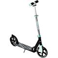 muuwmi Aluminium Scooter– Tretroller, 205 mm, ABEC 7, GS-geprüft, höhenverstellbar, XL-Deck, türkis