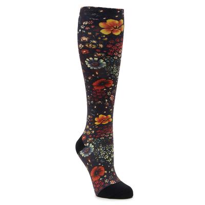 Alegria Women's Compression Socks Size M Midnight Garden