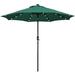 Yaheetech 9FT Patio Umbrella with 32 LED Lights Market Umbrella with 8 Ribs