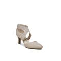 Wide Width Women's Gallery Pump by LifeStride in Tender Taupe (Size 6 1/2 W)