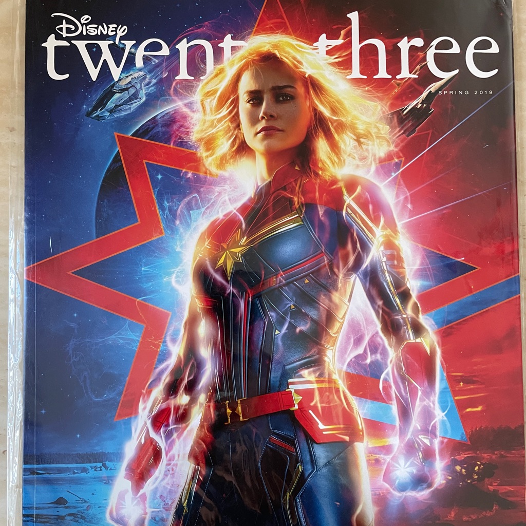 Disney Accents | D23 - Disney Twenty-Three Magazine | Color: Blue/Red | Size: Os