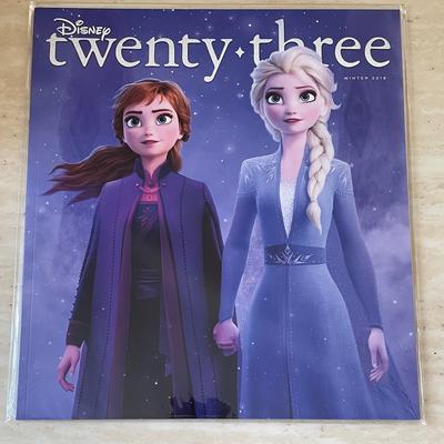 Disney Accents | D23 - Disney Twenty-Three Magazine | Color: Blue/Purple | Size: Os