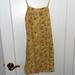 American Eagle Outfitters Dresses | American Eagle Pale Yellow Flowers Dress | Color: Yellow | Size: Small