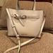 Michael Kors Bags | Michael Kors Emilia Large Pebbled Satchel In Lt Cream $95 | Color: Cream | Size: 12.5w X 9.5h X 6”D