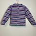 Columbia Jackets & Coats | Columbia Kids Size M Stripped Hooded Winter Coat Great Condition | Color: Purple/White | Size: Mg