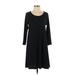 Gap Casual Dress - A-Line: Black Solid Dresses - Women's Size Small