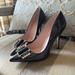 Kate Spade Shoes | Dark Grey Heels With Additional Jewelry To Dress It Up ! | Color: Gray | Size: 7